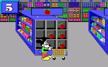 Mickey's 123's - The Big Surprise Party_Disk1 screen shot game playing